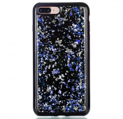 Изображение Черный чехол-накладка для iPhone 7/8 Plus Sparkle Foil Case Blue/Silver