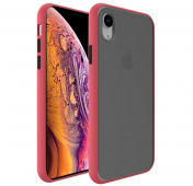Изображение Чехол для iPhone XR Shockproof Gray/Red