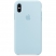 Цвет изображения Светло-голубой силиконовый чехол для iPhone XS Max Silicone Case