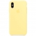 Цвет изображения Желтый силиконовый чехол для iPhone XS Max Silicone Case