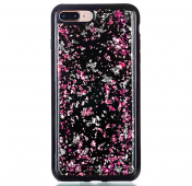 Изображение Черный чехол-накладка для iPhone 7/8 Plus Sparkle Foil Case Pink/Silver