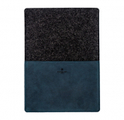 Изображение Кожаный чехол для Macbook 12" Stoneguard 541 Ocean/Coal