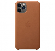 Изображение Чехол для iPhone 11 Pro Max Leather Case кожаный коричневый