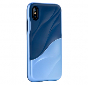 Изображение Чехол-накладка для iPhone X/XS Devia Wave Series Case Blue