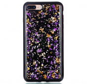 Изображение Черный чехол-накладка для iPhone 7/8 Plus Sparkle Foil Case Purple/Gold