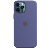 Изображение Чехол для iPhone 12 Pro Max Silicone Case цвета синей стали