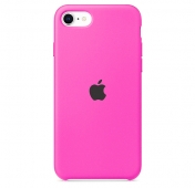 Изображение Чехол для iPhone SE 2020 Silicone Case неоново-розовый