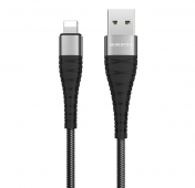 Изображение Кабель Lightning/USB Borofone BX32 Munificent 1m Black