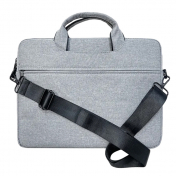 Изображение Чехол-сумка для Macbook Air 13 2018-2020 / Pro 13 2016-2020 Devia Justyle Hand Bag Grey