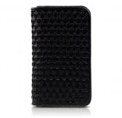 Изображение Черный кожаный чехол для iPhone 6 Gemini Woven