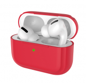 Изображение Чехол для AirPods Pro Deppa Silicone Case Red
