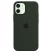 Цвет изображения Чехол для iPhone 12 mini Silicone Case темно-зеленый