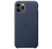 Изображение Чехол для iPhone 11 Pro Max Leather Case кожаный синий