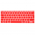 Цвет изображения Красная силиконовая накладка на клавиатуру для Macbook 12/Pro 13/15 2016 – 2019 (Rus/Eu)