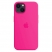 Цвет изображения Чехол для iPhone 13 Silicone Case неоново-розовый