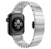 Изображение Серебристый стальной ремешок для Apple Watch 42/44 mm Stainless Steel Watchband