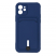 Цвет изображения Чехол для iPhone 12 с отделением для карт Button Card Case синий