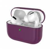Изображение Чехол для AirPods Pro Deppa Silicone Case Wine Red