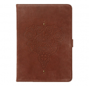Изображение Коричневый кожаный чехол-книжка для iPad Air/9.7 2017/2018 Zenus Retro Vintage Diary
