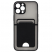 Цвет изображения Чехол для iPhone 12 Pro Max с отделением для карт Bubble Slim Case черный