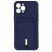 Цвет изображения Чехол для iPhone 12 Pro с отделением для карт Button Card Case темно-синий