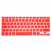 Цвет изображения Красная силиконовая накладка на клавиатуру для Macbook Air 11 (Rus/Eu)