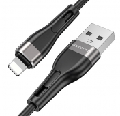 Изображение Кабель Lightning/USB Borofone BX46 Rush 1m Black
