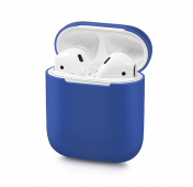 Изображение Синий силиконовый чехол для Apple AirPods Case Protection