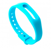 Изображение Цветной ремешок для браслета Xiaomi Mi Band 2 (Голубой)