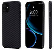 Изображение Чехол для iPhone 11 Pitaka Magcase кевларовый Black/Grey