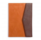 Изображение Коричневый кожаный чехол-книжка для iPad Mini/Retina Zenus Envelope Folio