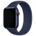 Цвет изображения Монобраслет силиконовый для Apple Watch 38/40/41 mm COTEetCI Midnight Blue