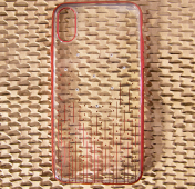 Изображение Силиконовый чехол для iPhone X/XS Devia Crystal Meteor Red