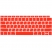 Цвет изображения Красная силиконовая накладка на клавиатуру для Macbook Air 13 2018 - 2019 (US)