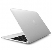 Изображение Белая пластиковая накладка для Macbook 12 Transparent Hard Shell Case