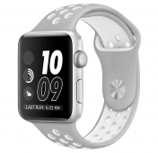 Изображение Ремешок Apple Watch 42/44 mm Perforated Sport Band Dark Gray/White