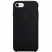 Цвет изображения Черный силиконовый чехол для iPhone 8/7 Silicone Case