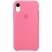 Цвет изображения Ярко-розовый силиконовый чехол для iPhone XR Silicone Case