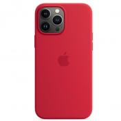 Изображение Чехол накладка iPhone 13 Pro Max Silicone Case with Magsafe Red