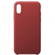 Изображение Чехол для iPhone XR Upgrade Leather Case красный