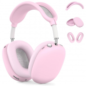 Изображение Силиконовые накладки 360 для Airpods Max розовые