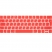 Цвет изображения Красная силиконовая накладка на клавиатуру для Macbook Pro 13/15 2016 – 2019 с Touch Bar (Rus/Eu)