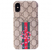 Изображение Чехол-накладка для iPhone X/XS Fabric Collection Snake