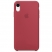 Цвет изображения Светло-красный силиконовый чехол для iPhone XR Silicone Case