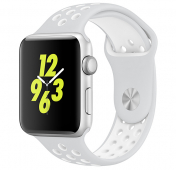 Изображение Ремешок Apple Watch 42/44 mm Perforated Sport Band Gray/White