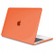 Цвет изображения Чехол для Macbook Air 13 2020-2018 A1932, A2179, A2337 M1, Hard Shell Case  Оранжевый глянцевый