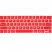 Цвет изображения Красная силиконовая накладка на клавиатуру для Macbook Pro 13/15 2016 – 2019 с Touch Bar (US)