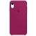 Цвет изображения Малиновый силиконовый чехол для iPhone XR Silicone Case