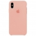 Цвет изображения Лососевый силиконовый чехол для iPhone XS Max Silicone Case