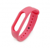 Изображение Цветной ремешок для браслета Xiaomi Mi Band 2 (Розовый)